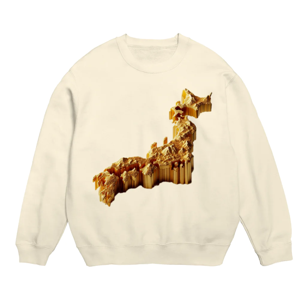 JUPITERの黄金の国ジパング！ Crew Neck Sweatshirt