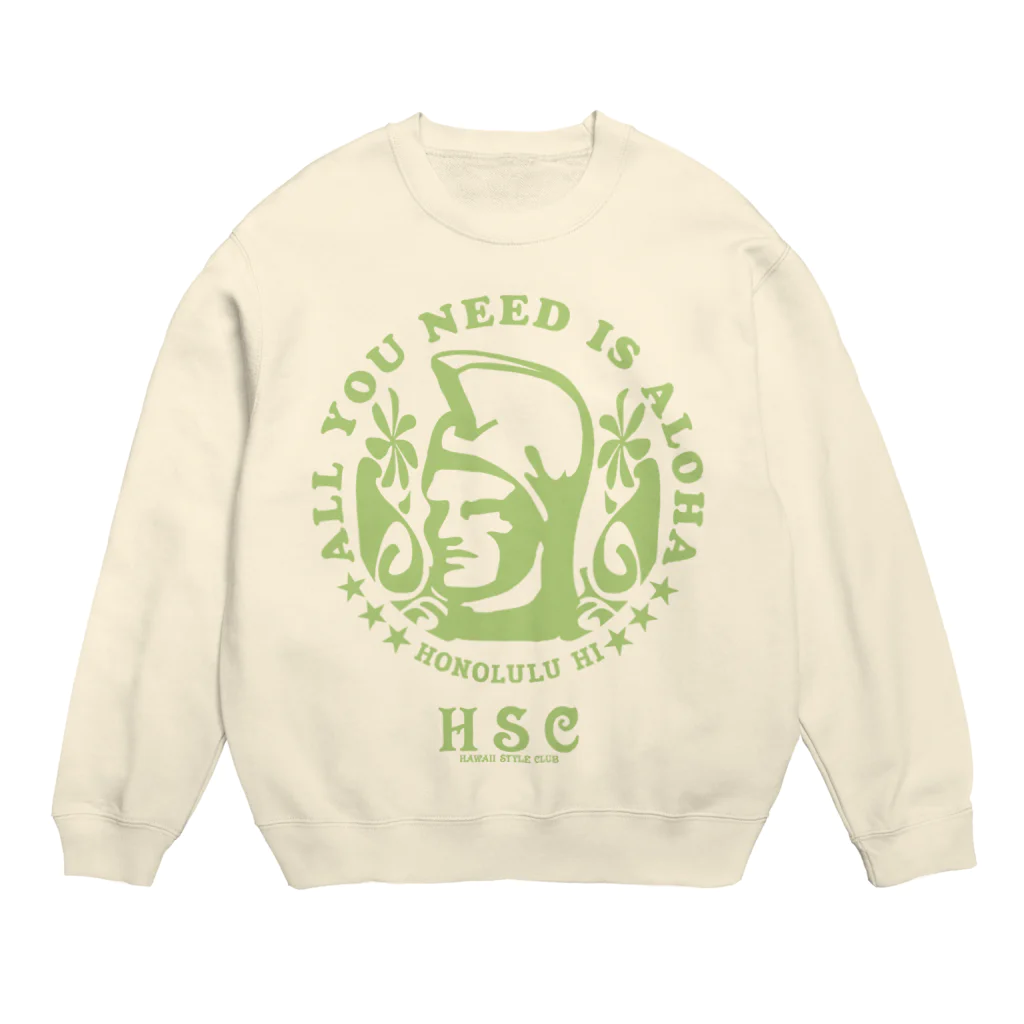 ハワイスタイルクラブのKing Circle Crew Neck Sweatshirt