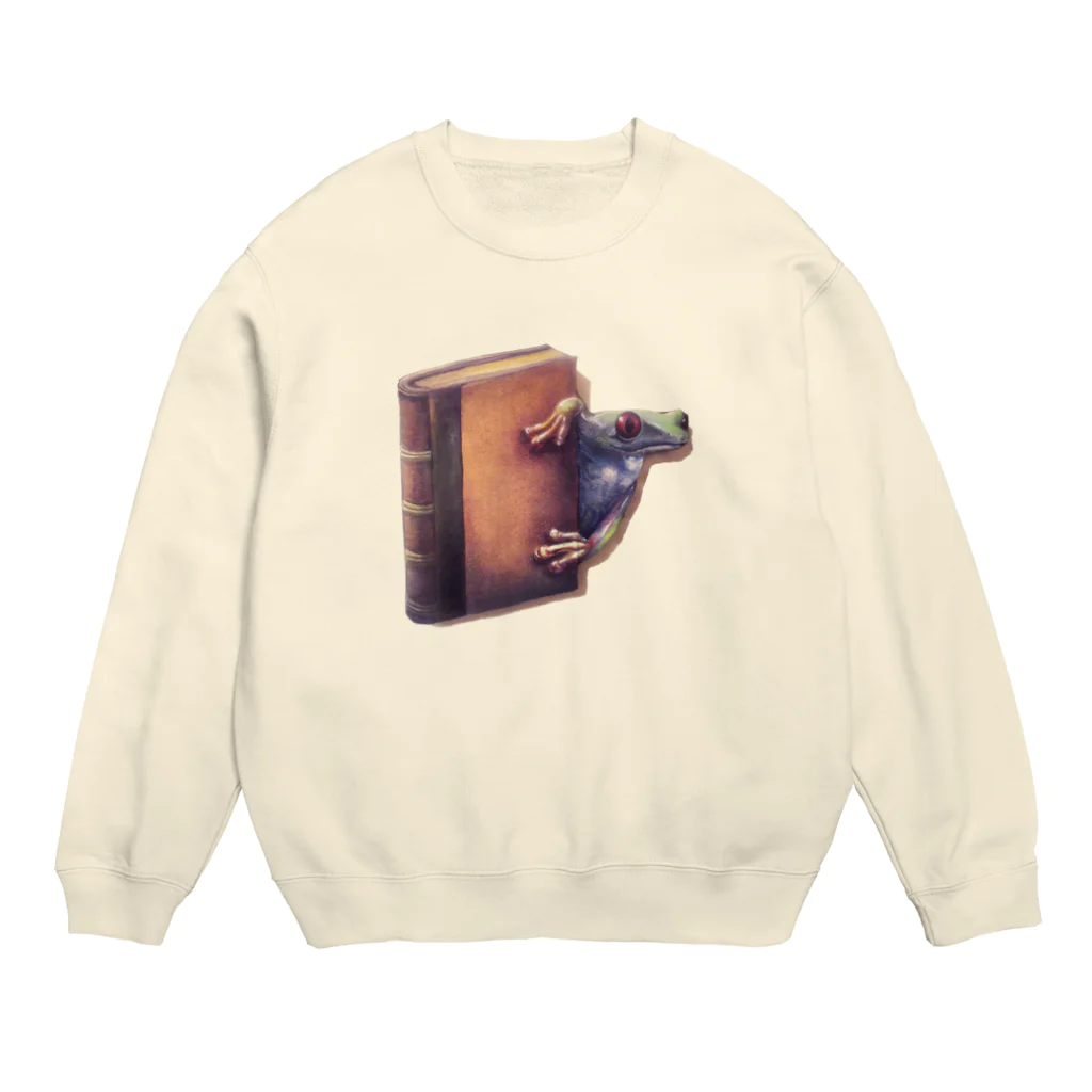 引田玲雄 / Reo Hikitaの蛙板 Crew Neck Sweatshirt