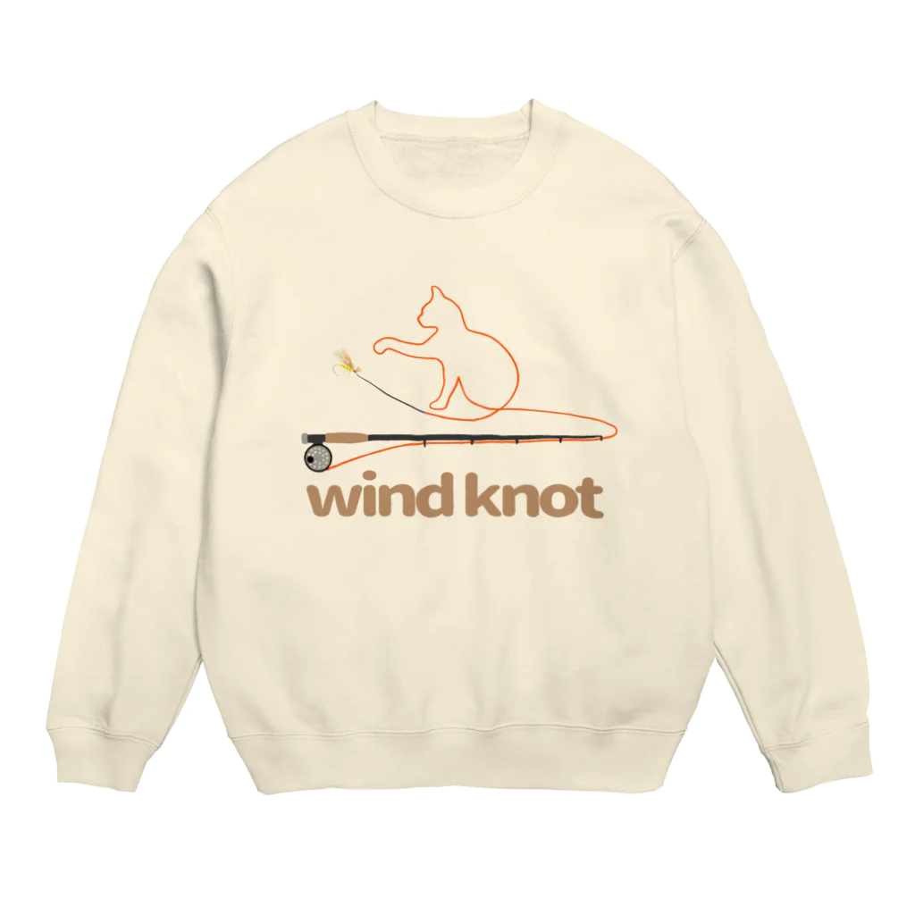 cahillのwind knot Crew Neck Sweatshirt