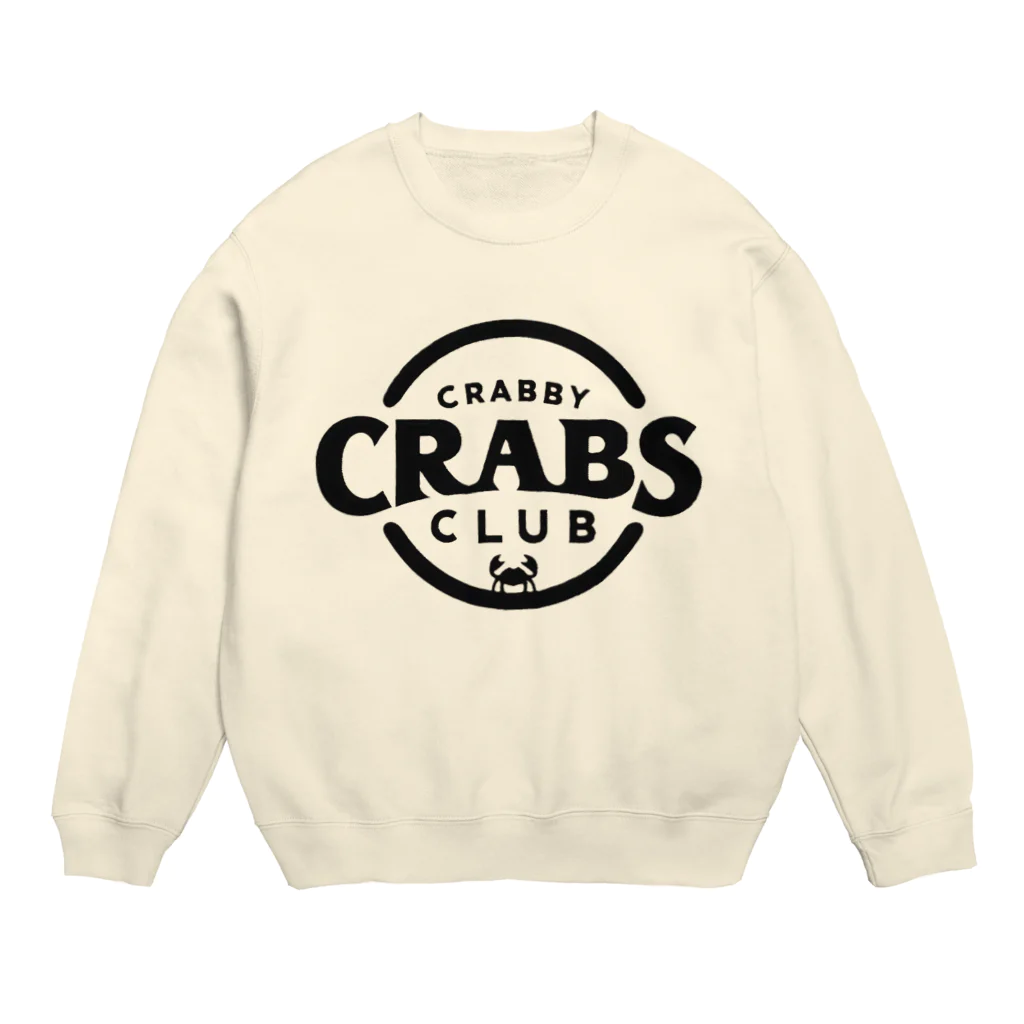 MatrixSphereのCRABBY CRABS CLUB シンプルロゴ Crew Neck Sweatshirt