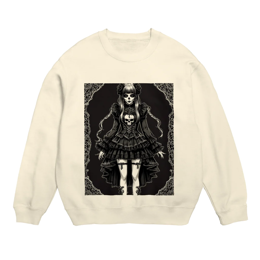 ranunのロリータのつぶやき Crew Neck Sweatshirt