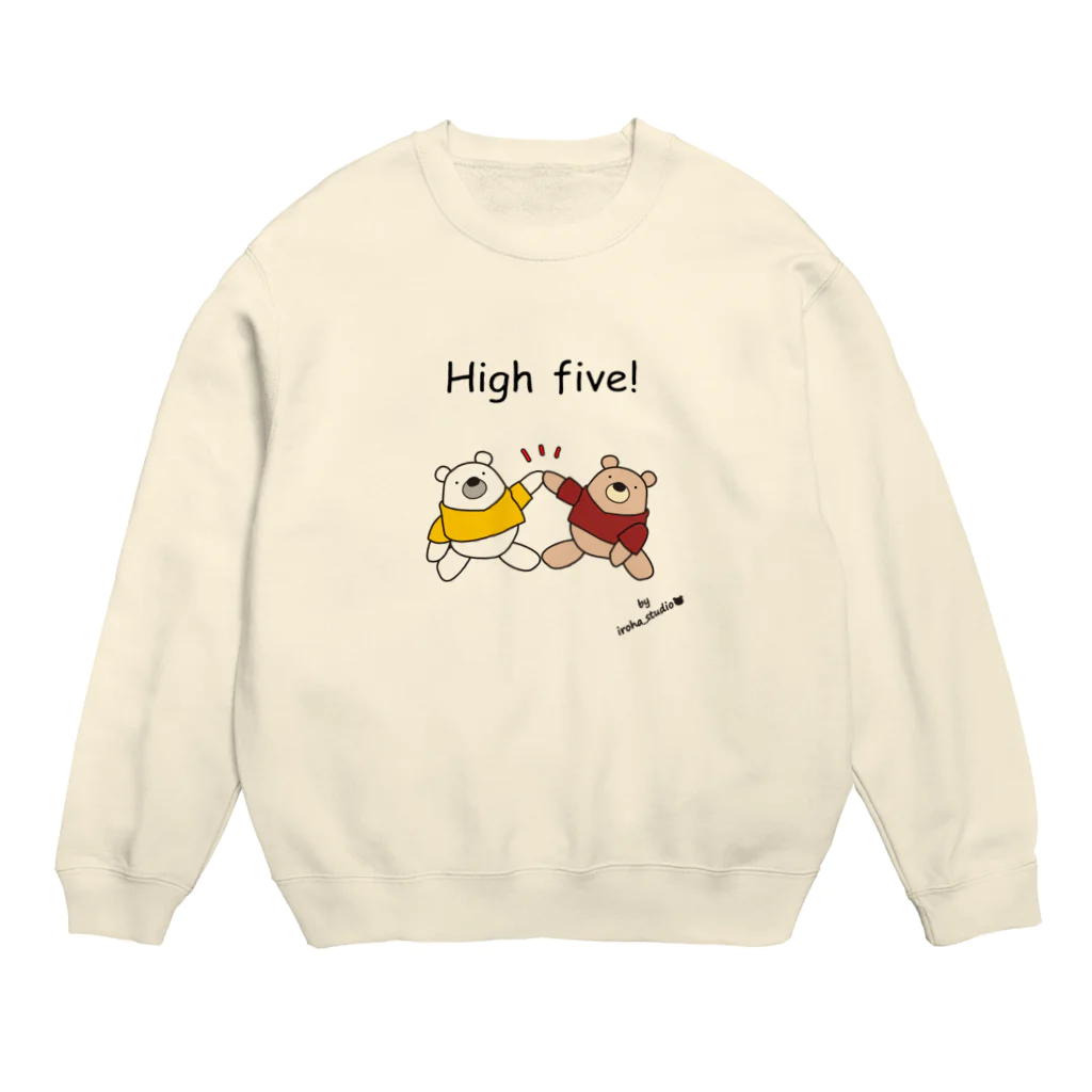 iroha_studioのぬいぐるみベアーズ Crew Neck Sweatshirt