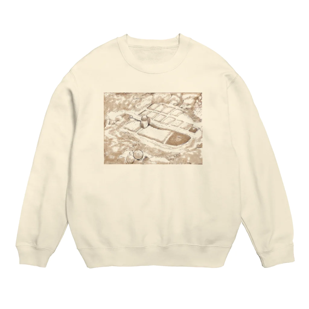 ponsukeの村 Crew Neck Sweatshirt