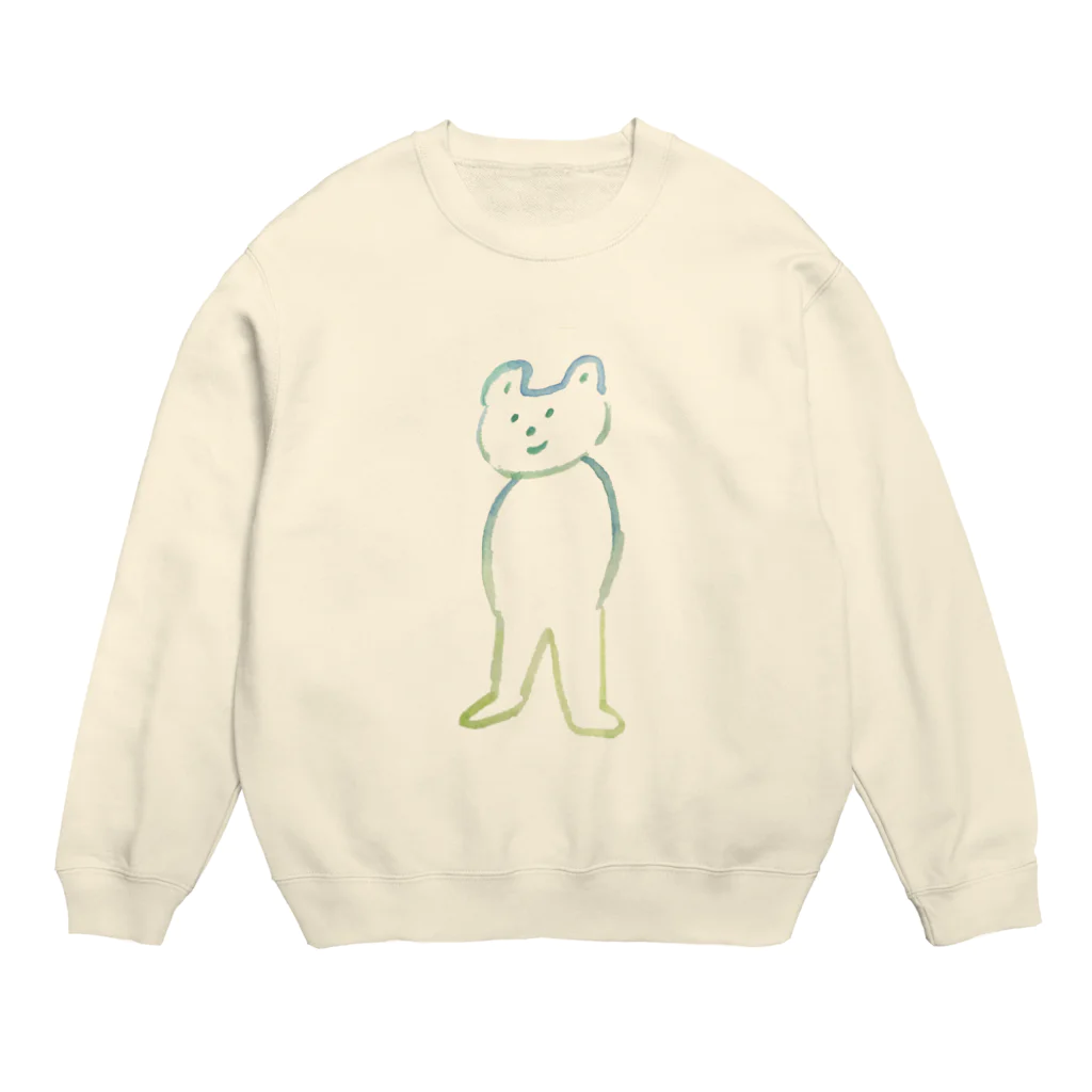 panのくま Crew Neck Sweatshirt