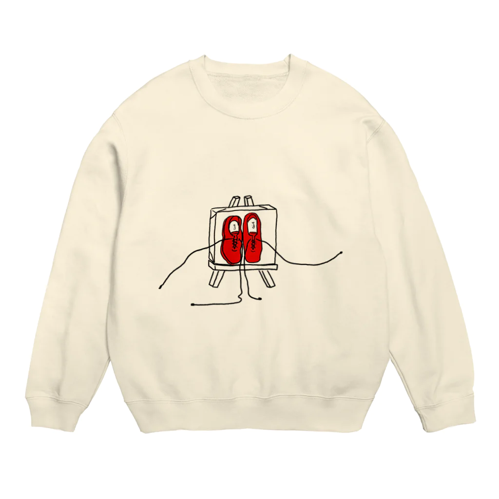 イラストレーター/津野田千里のPARIS SHOSE Crew Neck Sweatshirt