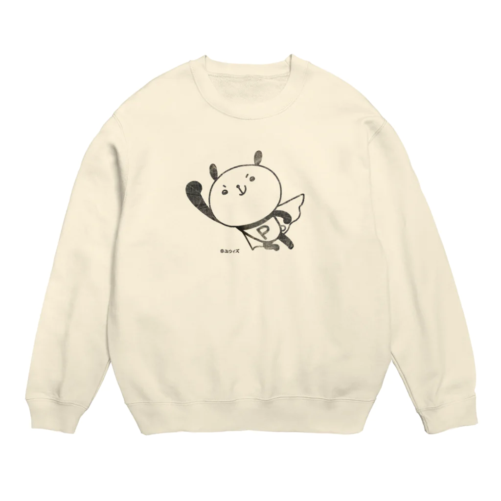 ユウィズのおちゃめな大阪パンダーマン Crew Neck Sweatshirt