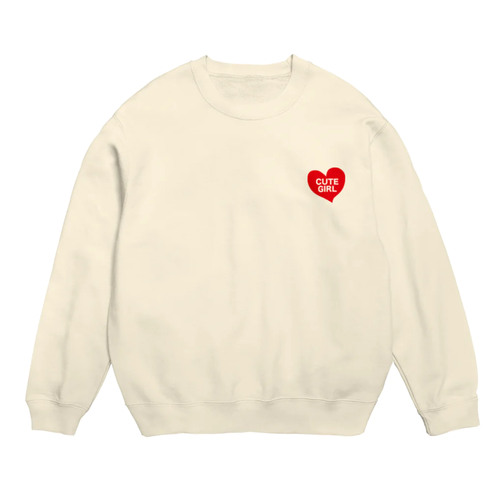 amuYouのCUTEなGIRL Crew Neck Sweatshirt