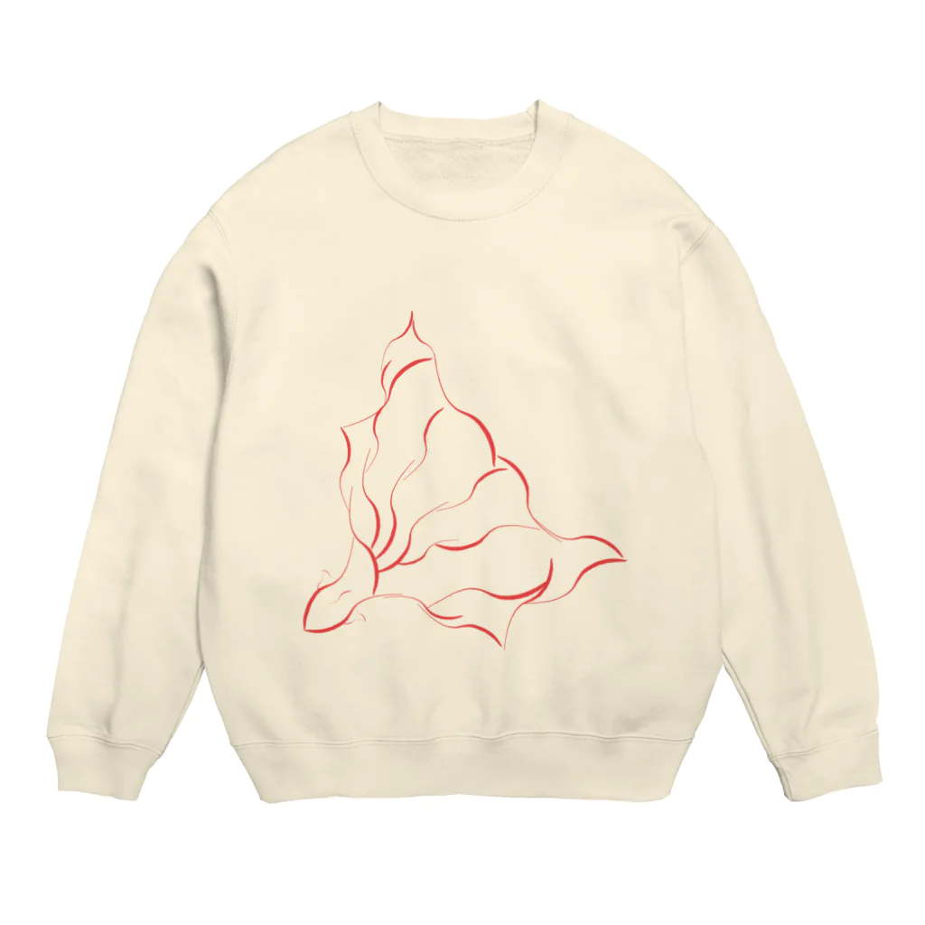 とぅいゆのドレッシーな金魚 Crew Neck Sweatshirt