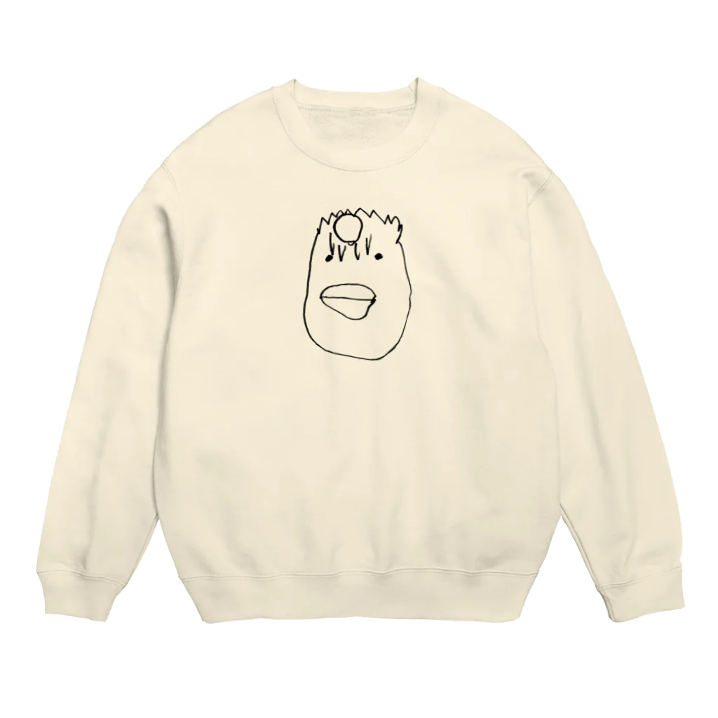 シロクマＳＴＦのＫａｐｐａ？ Crew Neck Sweatshirt