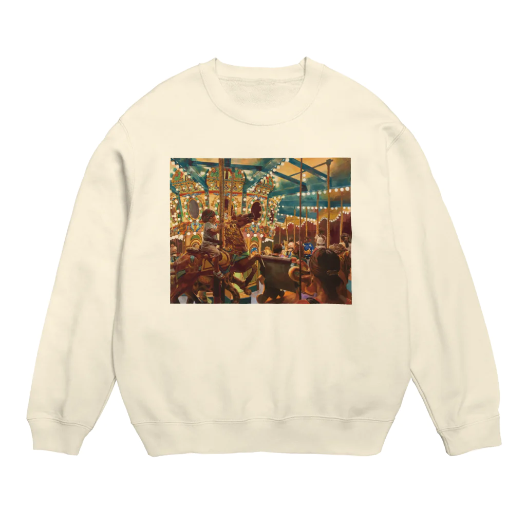 Hakamadaのめ〜り〜ご〜らんど〜 Crew Neck Sweatshirt