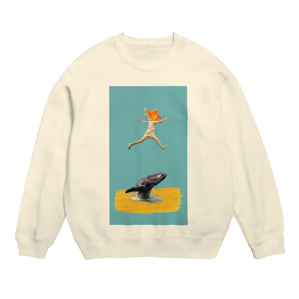 ナカザワのI gotta go Crew Neck Sweatshirt