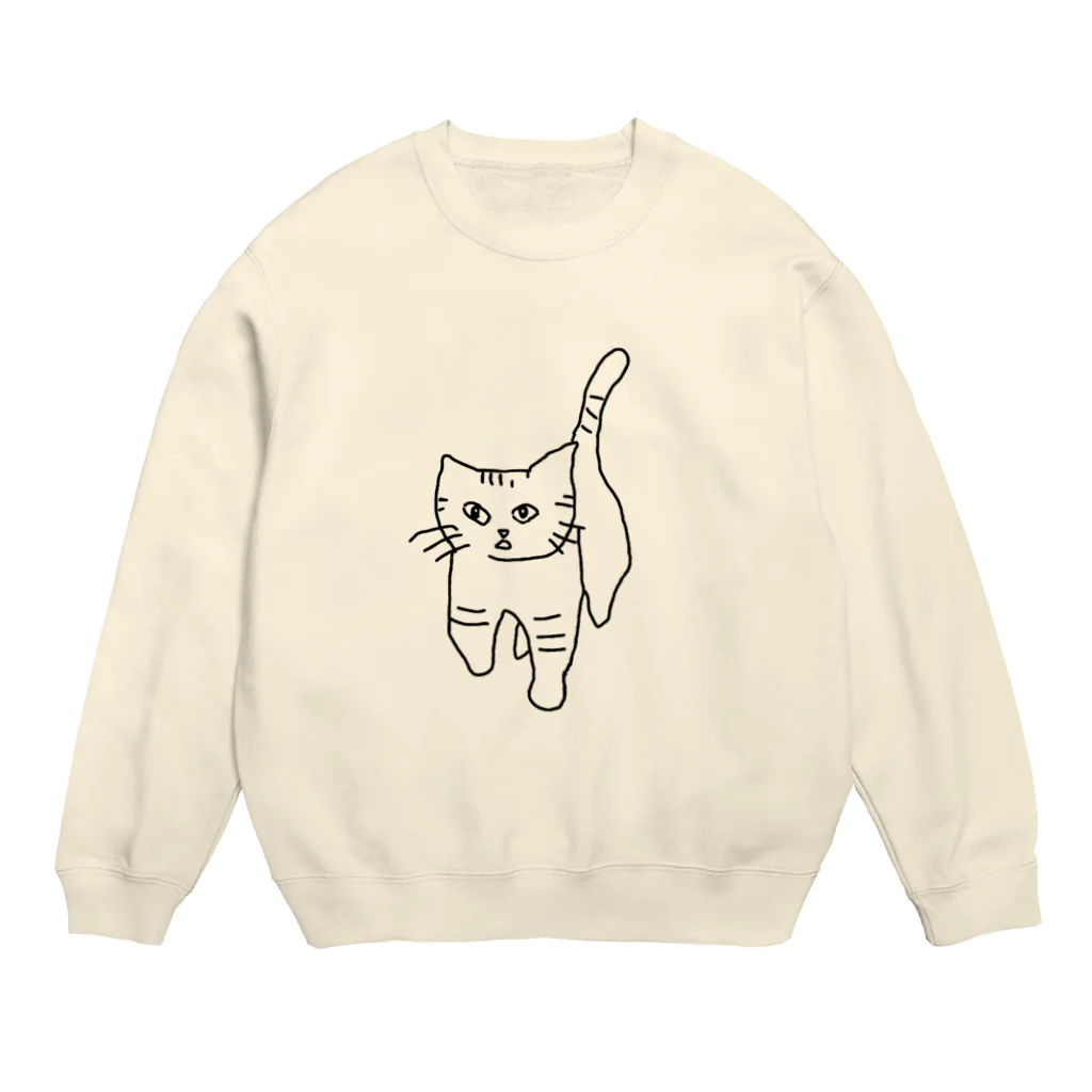 おもち屋さんのあにき Crew Neck Sweatshirt