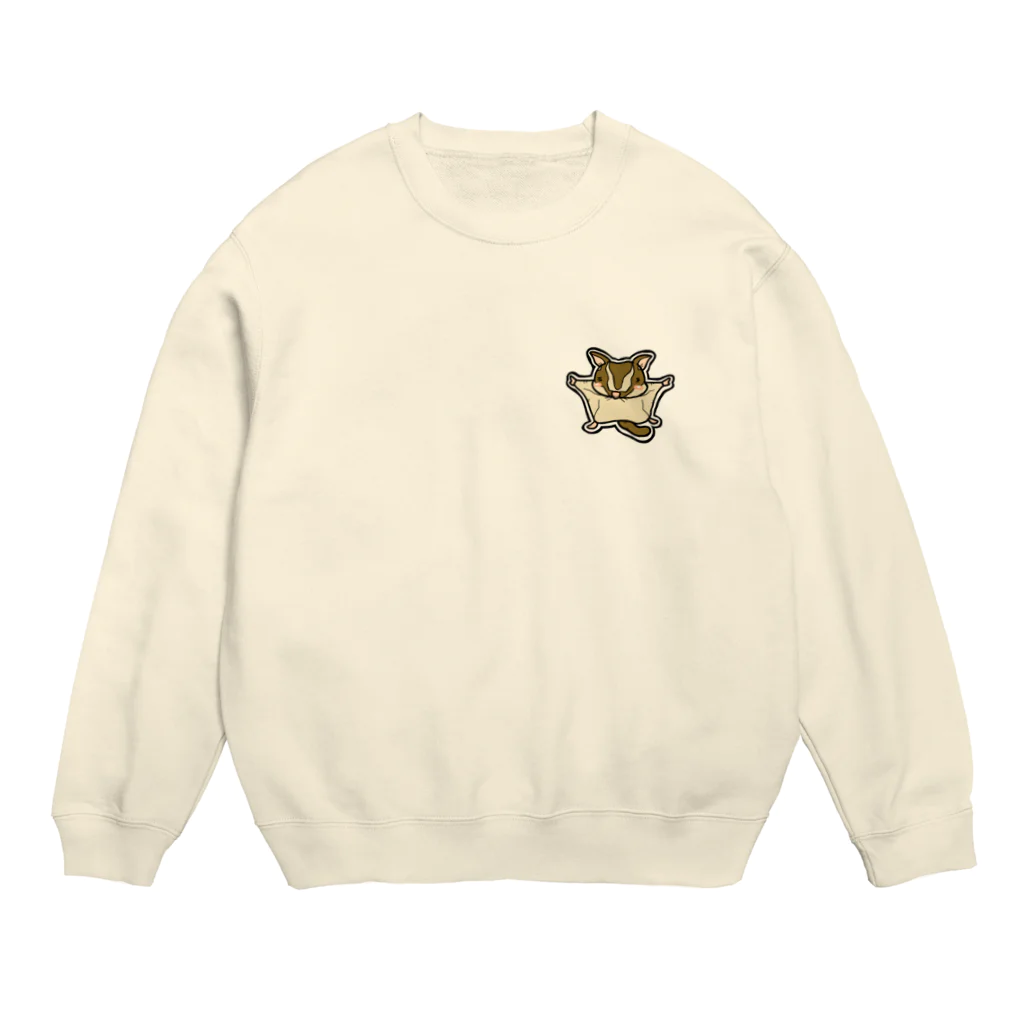 お絵描き看護師ののんびりイラストグッズ Crew Neck Sweatshirt