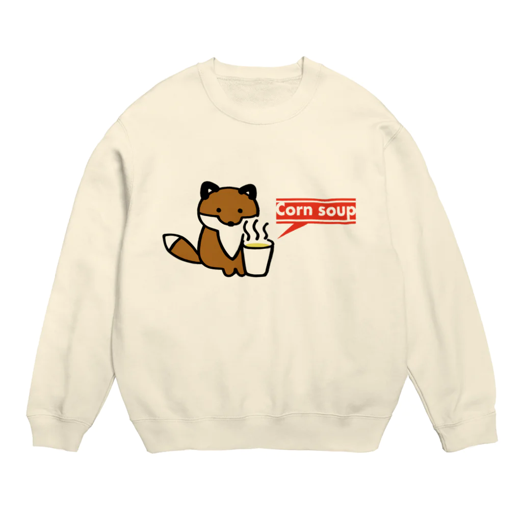 田所ひでの和田家のきつねちゃん Crew Neck Sweatshirt