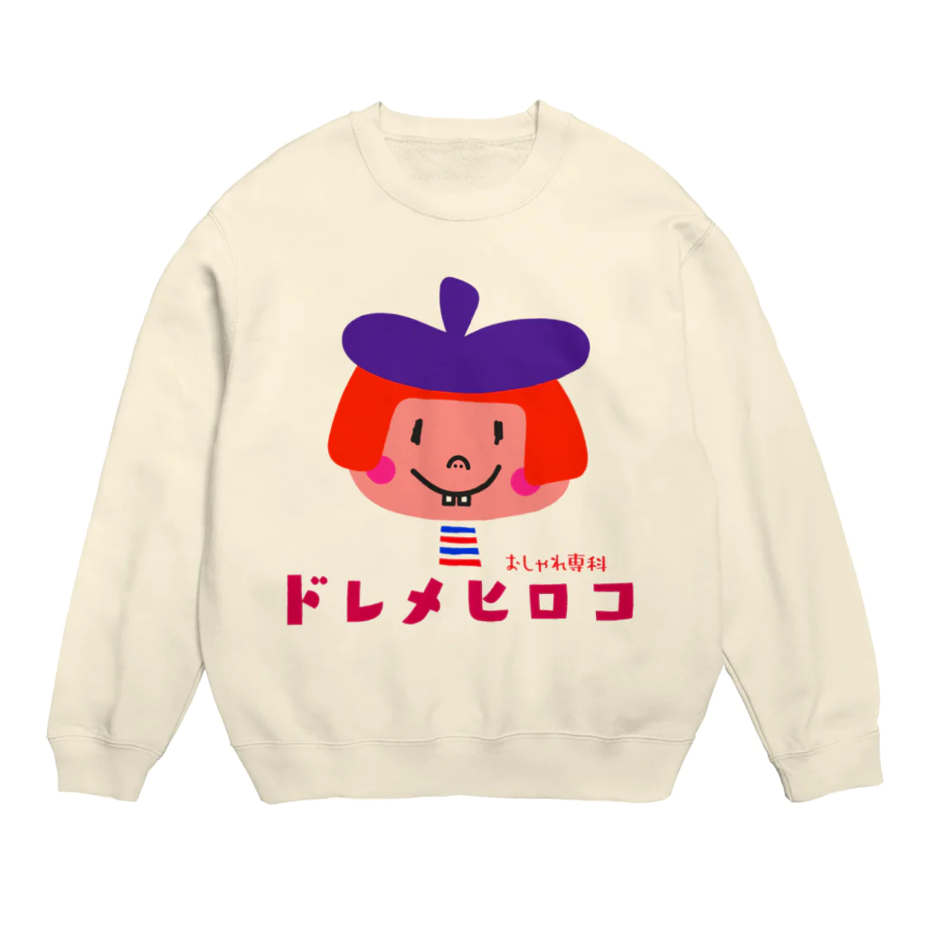 ドレメヒロコのドレメヒロコ Crew Neck Sweatshirt