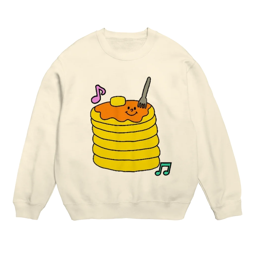 雑貨屋なつみのパンケーキ Crew Neck Sweatshirt