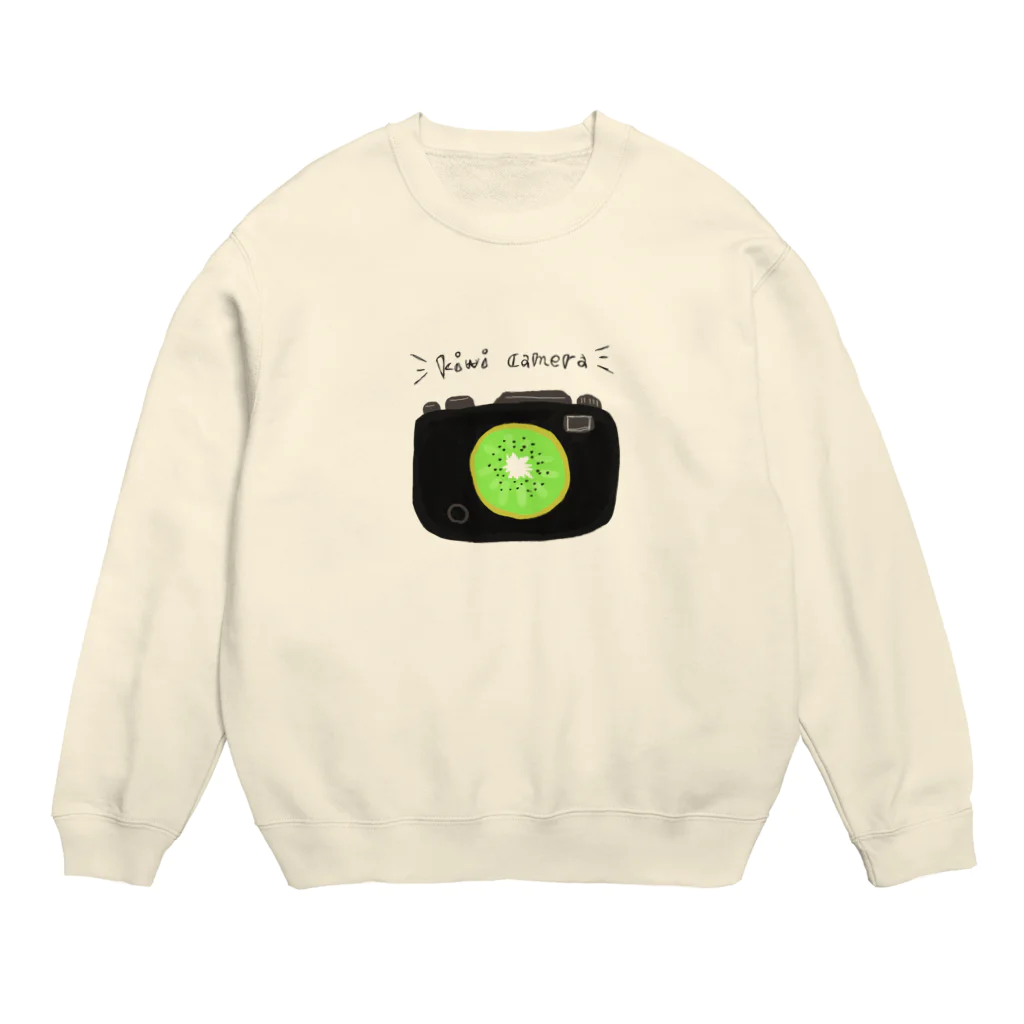 Chicchi Satoのキウイカメラ Crew Neck Sweatshirt