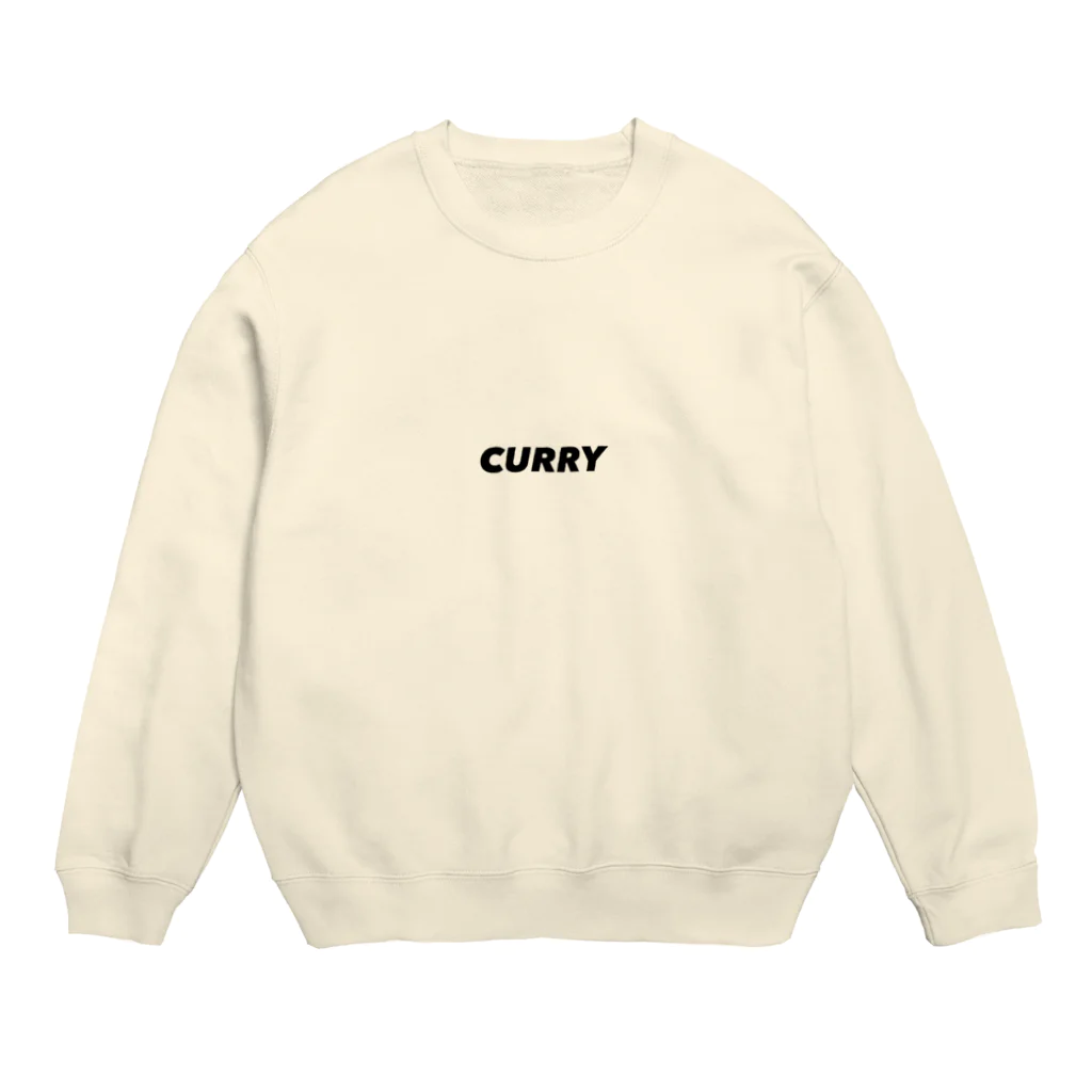 菩薩咖喱のCURRY Crew Neck Sweatshirt