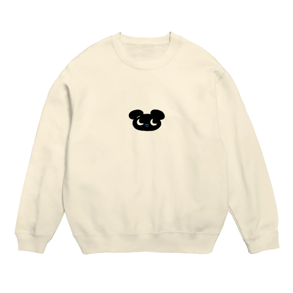 まくくまのまくくまのかお Crew Neck Sweatshirt