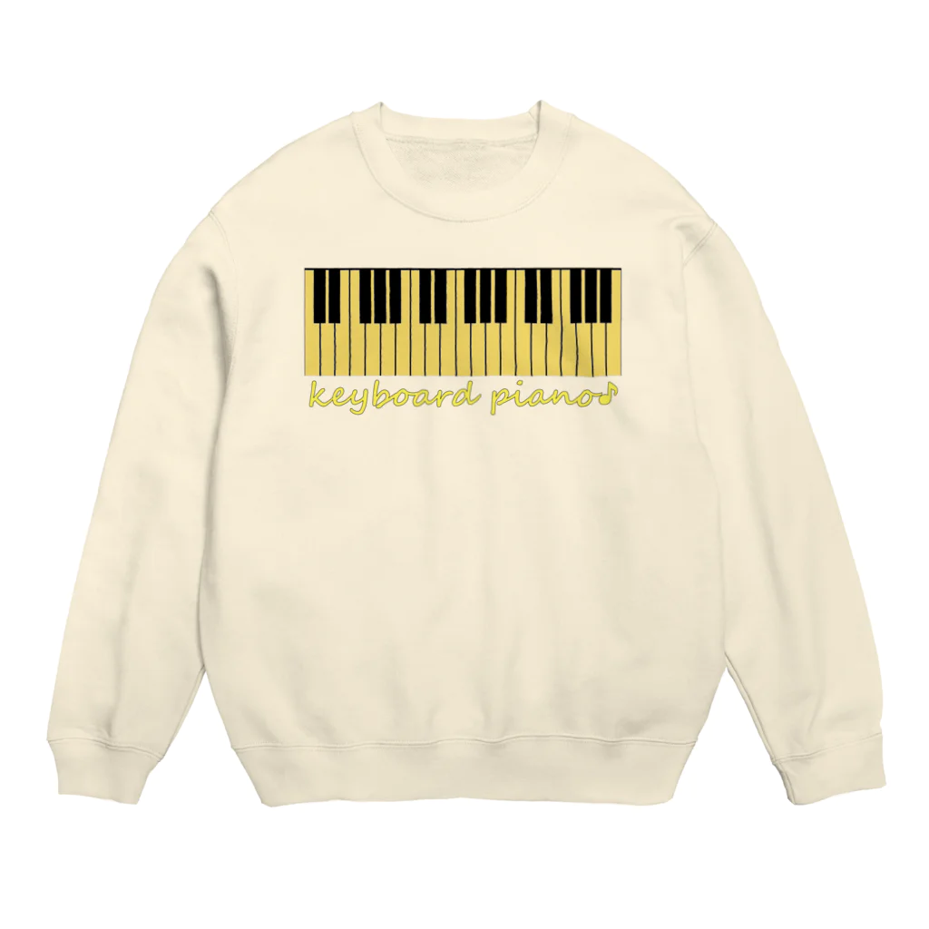 谷田部㌀⑨の鍵盤ピアノ Crew Neck Sweatshirt