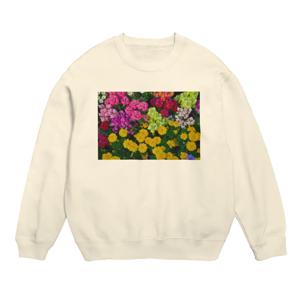 yuruku_tanoshikuの「五月に咲いた花」 Crew Neck Sweatshirt