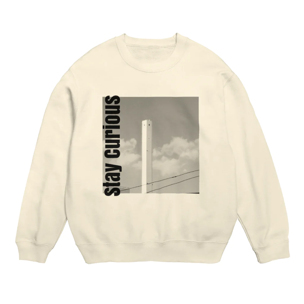 しろくまの風景スウェット Crew Neck Sweatshirt