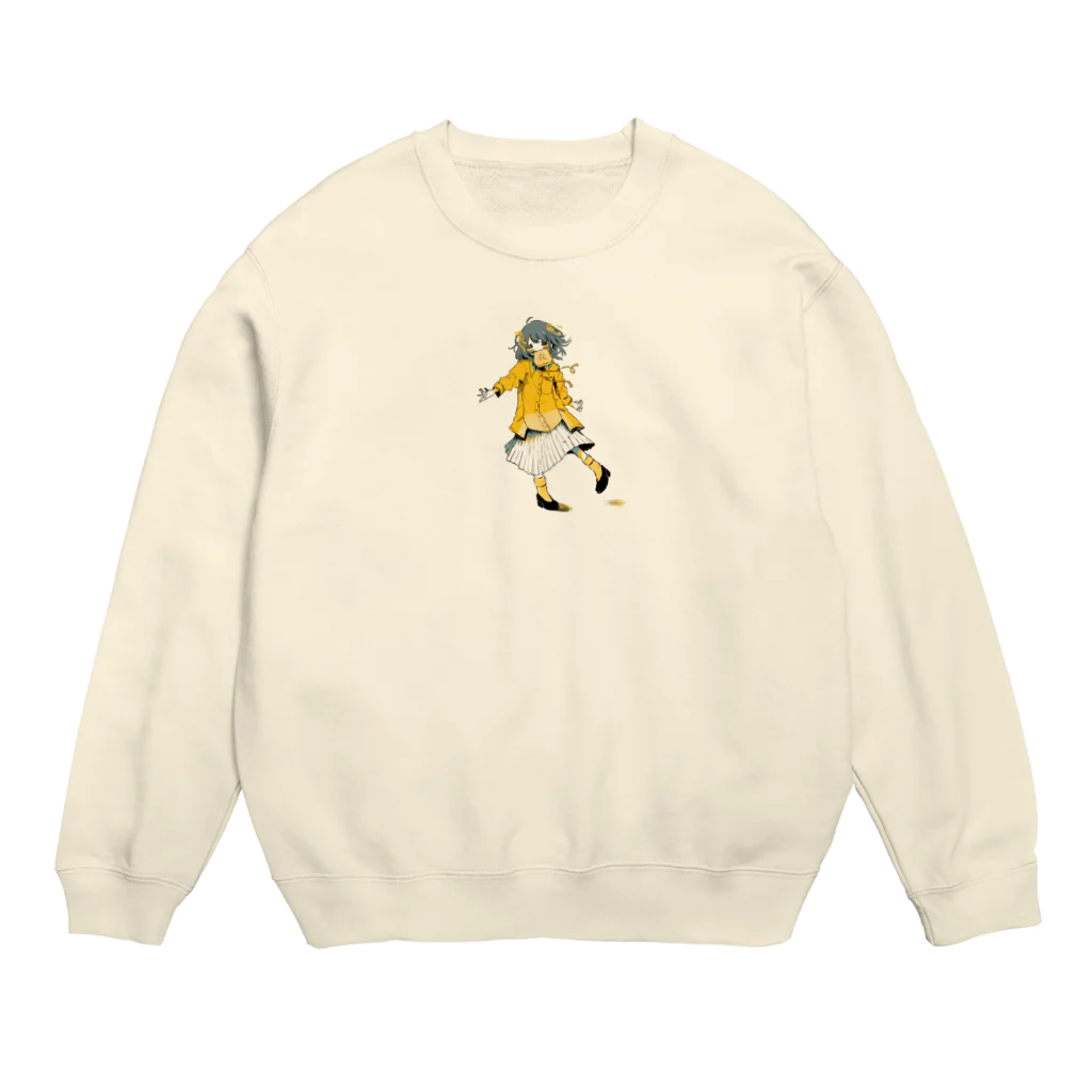 可愛い研究所 SUZURI部の「ひとことブローチ」用スウェット③ Crew Neck Sweatshirt