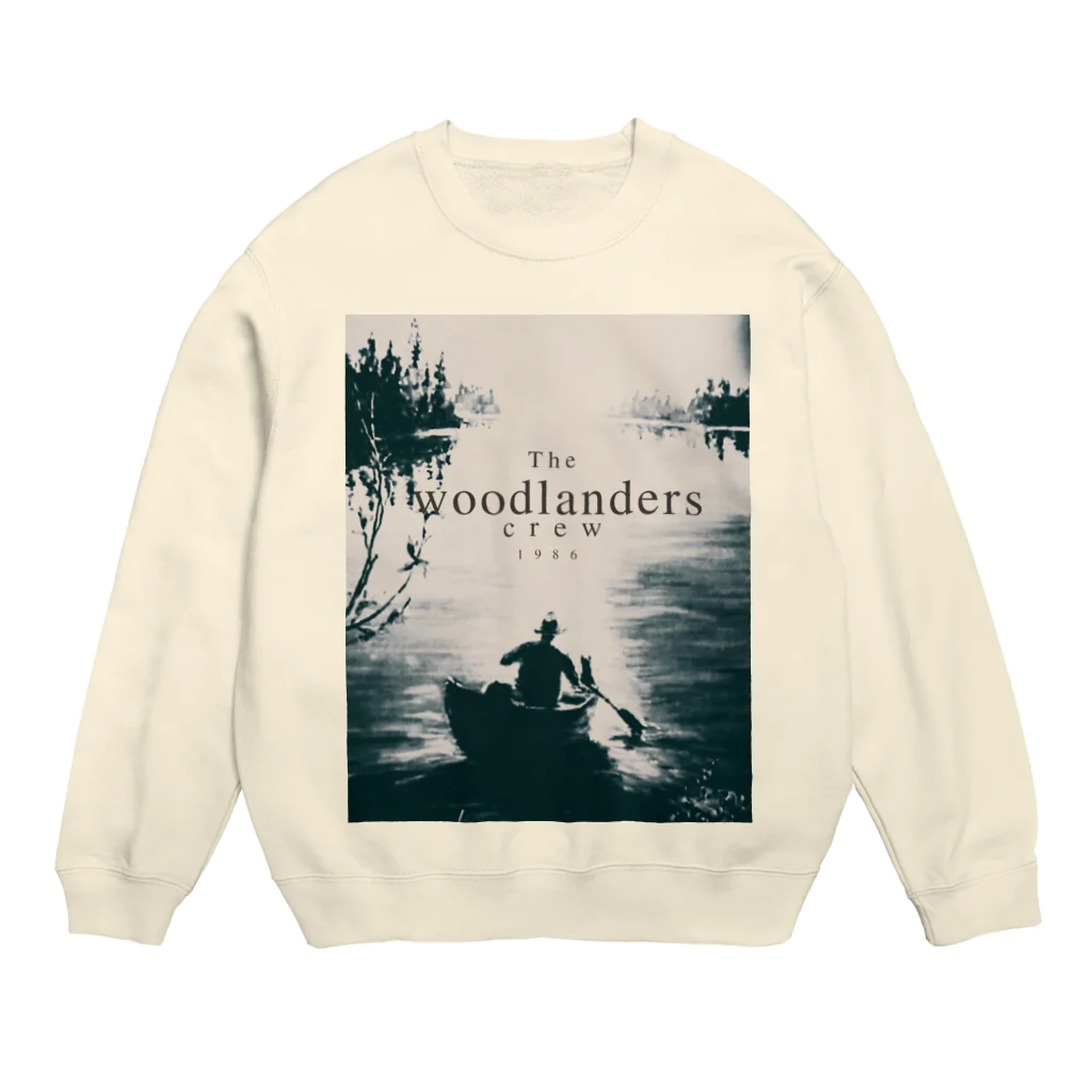 INDIGOLeaf-No1986のwoodlanders crew スウェット