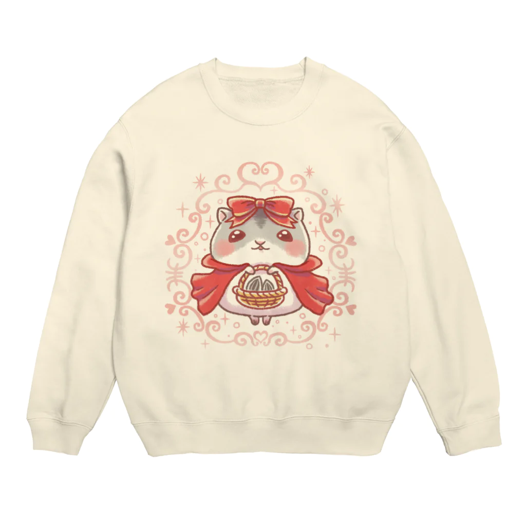 spino121のハムスター Crew Neck Sweatshirt