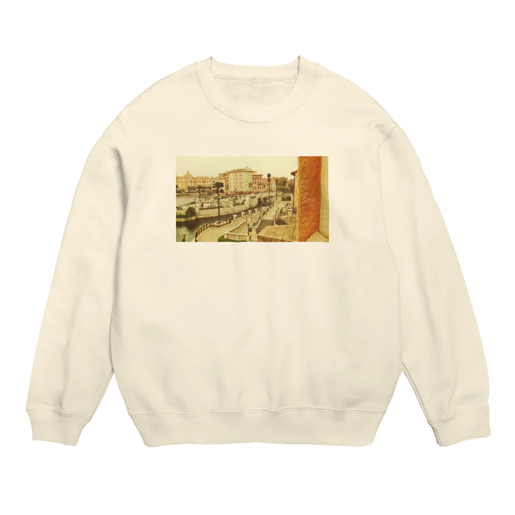 M's shopのDream world Crew Neck Sweatshirt