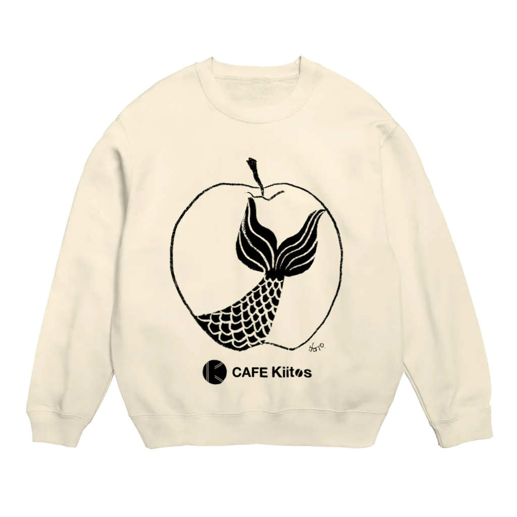 CAFEKiitosの【CAFE Kiitos × Mika Itoh】シリーズ vol.1 Crew Neck Sweatshirt