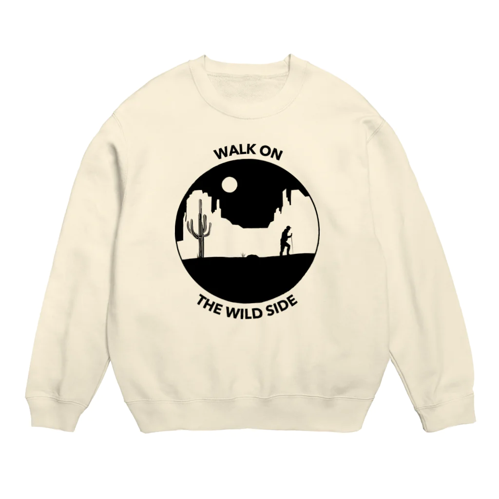 gemgemshopのワイルドサイドを歩け Crew Neck Sweatshirt