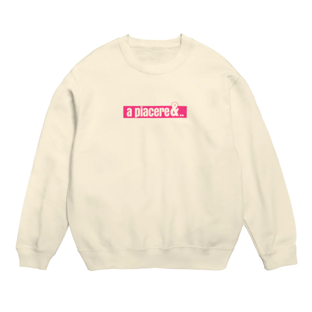 a piacere&.. (アピアチェーレ)のa piacere&.. Crew Neck Sweatshirt