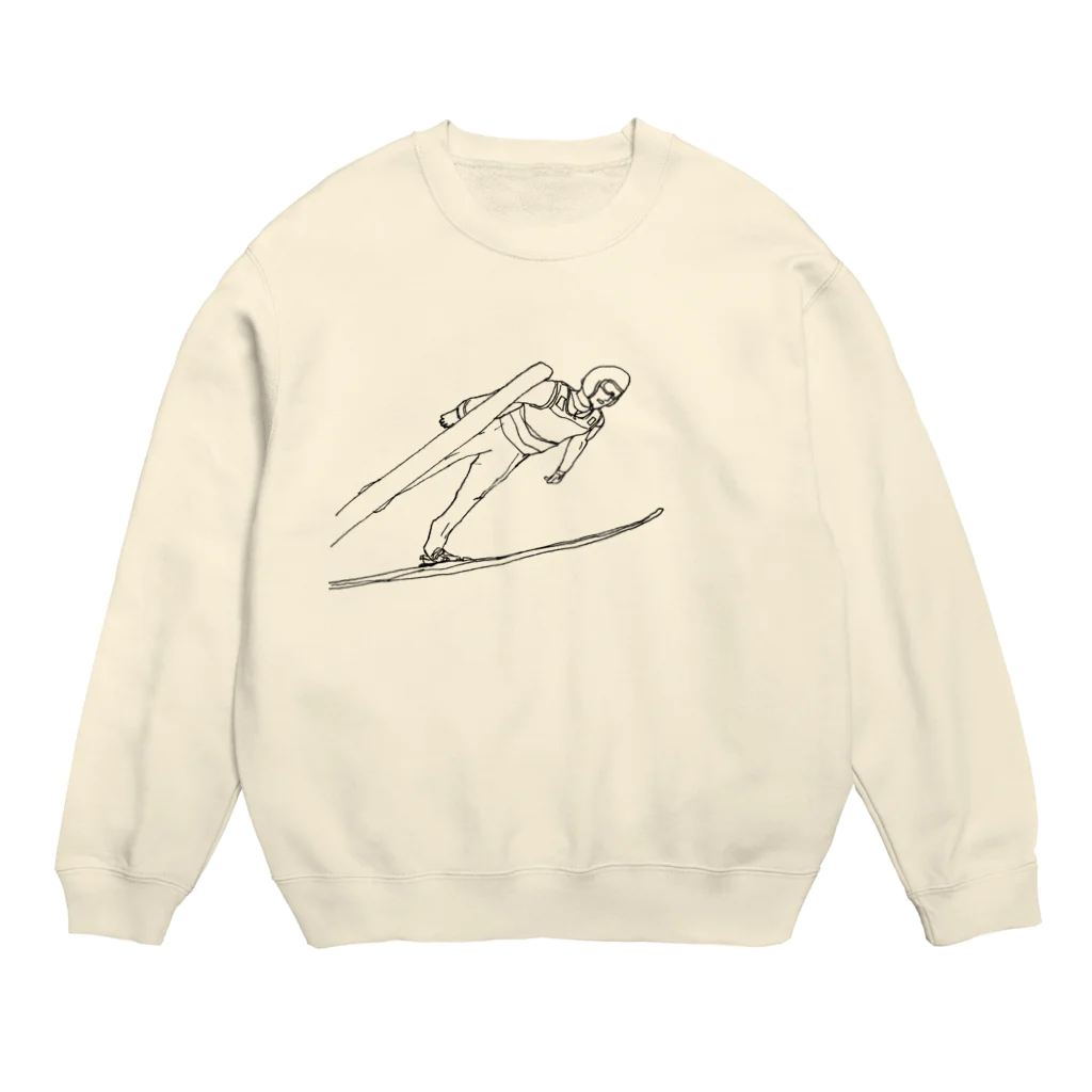 かりん karinのスキージャンプ Crew Neck Sweatshirt