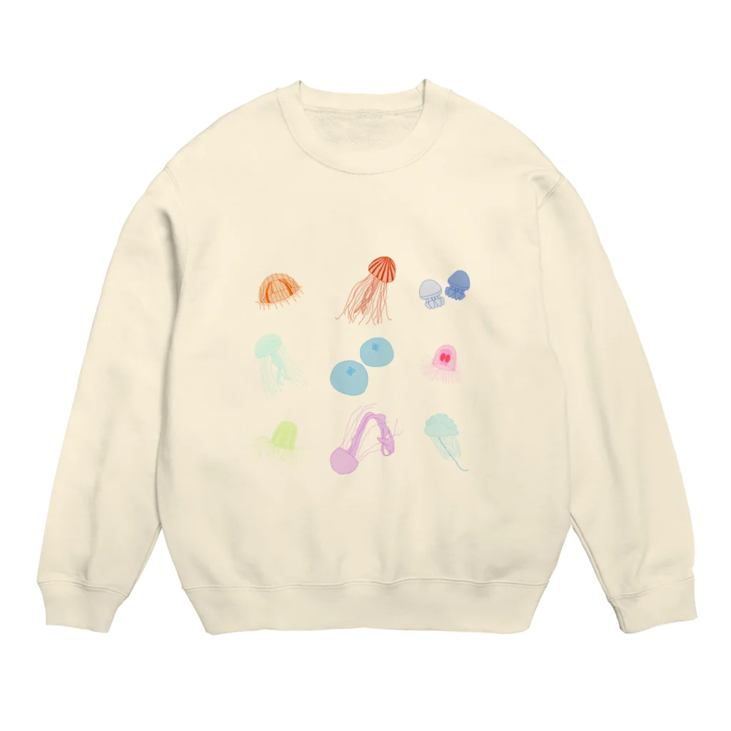 Medusasのくらげ Crew Neck Sweatshirt