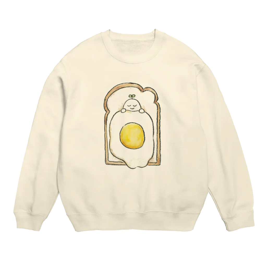 メバエマツモトのすやすやとーすと Crew Neck Sweatshirt