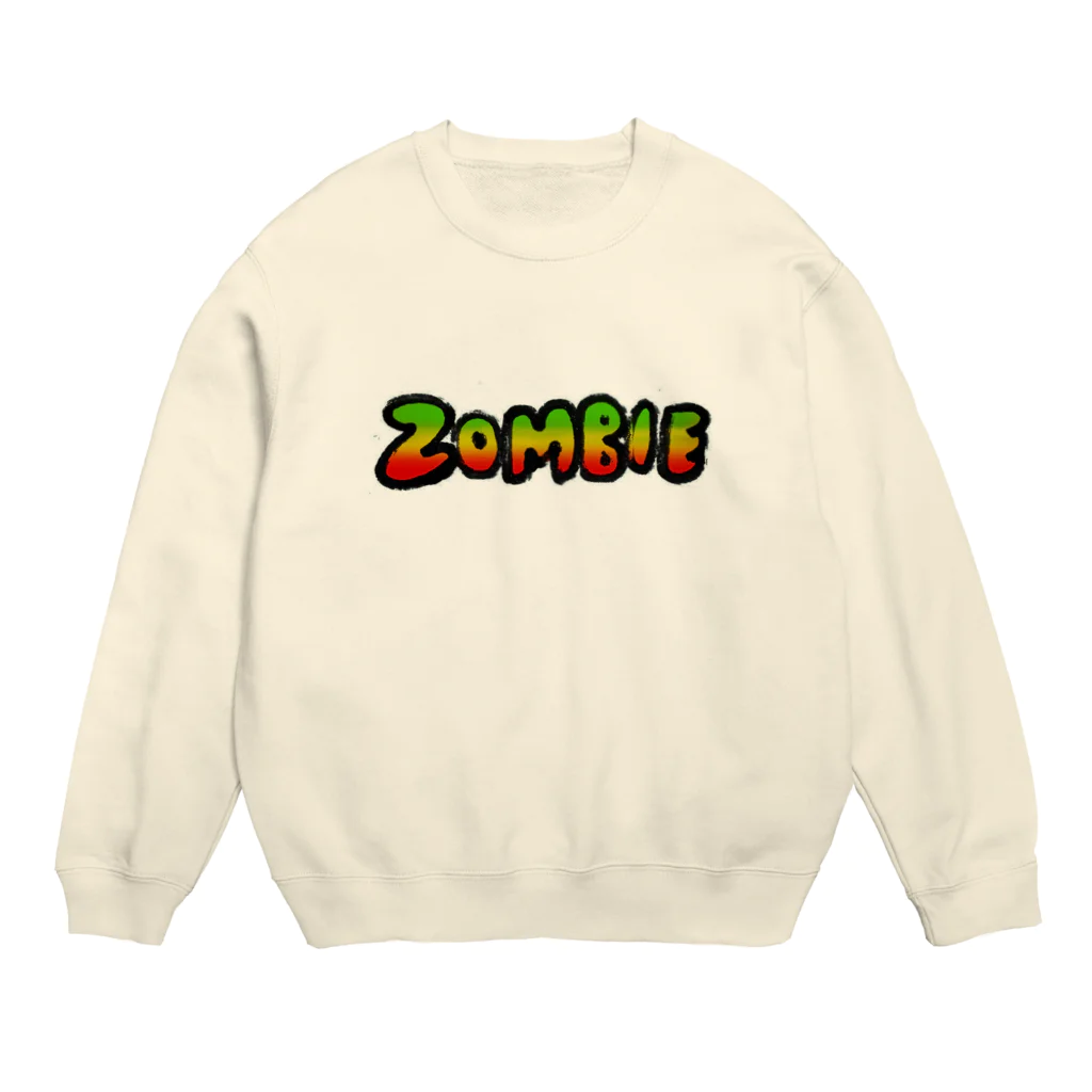 EEEEEEAT YOUのZOMBIE Crew Neck Sweatshirt