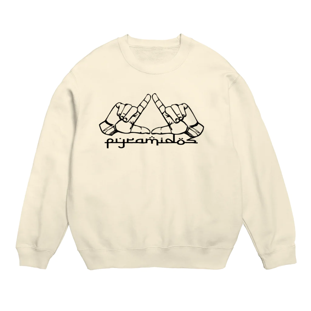 Pyramidos(ピラミッドス)のピラミッドスグッズ Crew Neck Sweatshirt