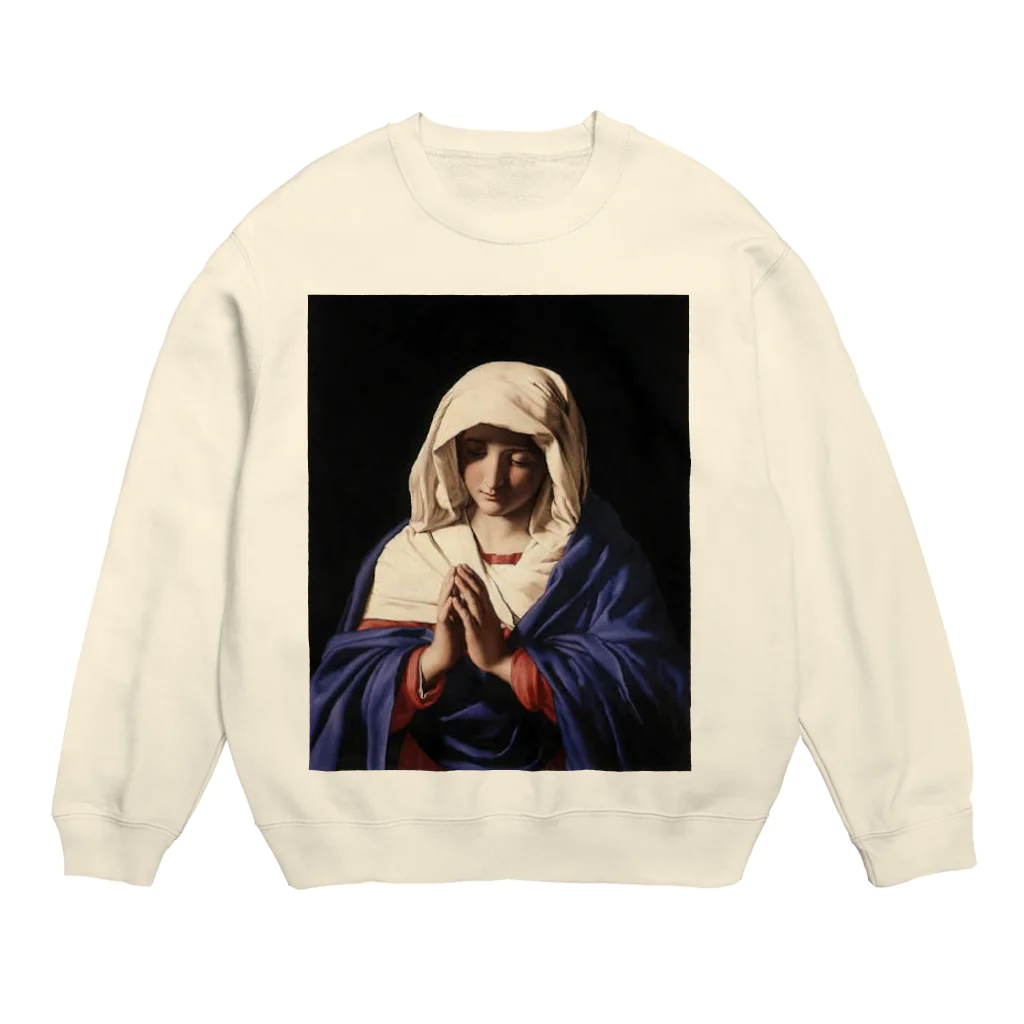 ToyBOXの絵画〜聖母マリア〜 Crew Neck Sweatshirt