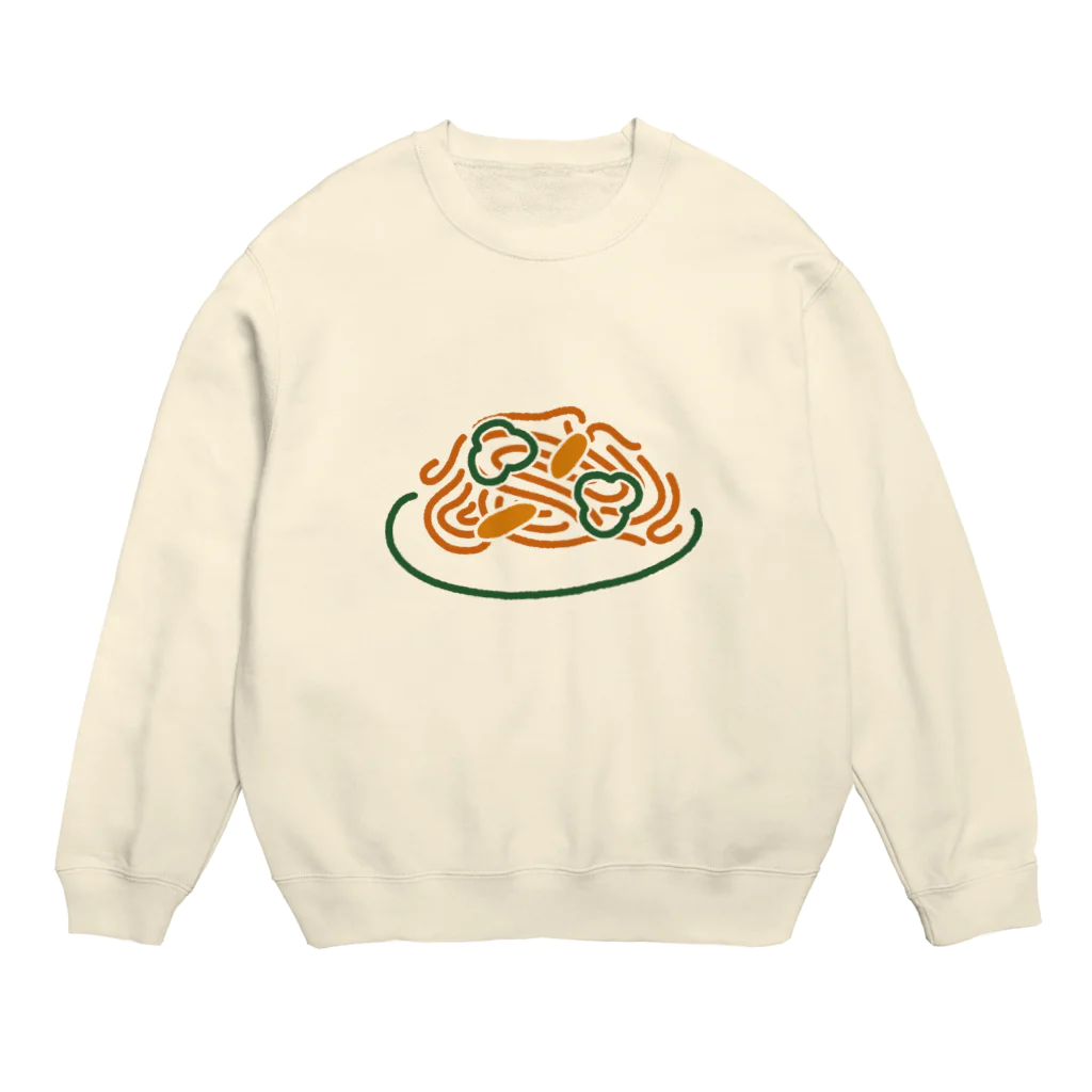 20209のヒモヒモなぽりたん Crew Neck Sweatshirt