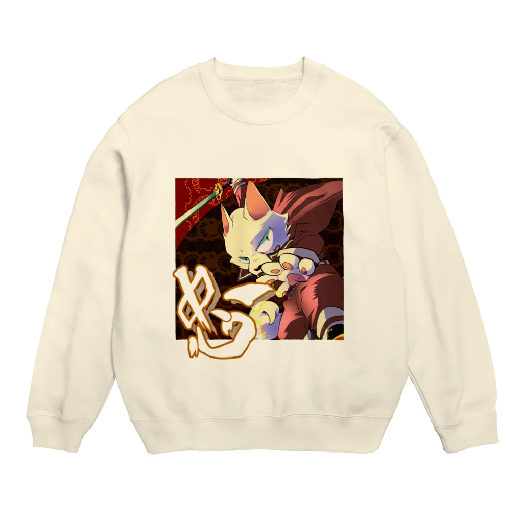 VULCANの忠犬シロガネ号 Crew Neck Sweatshirt