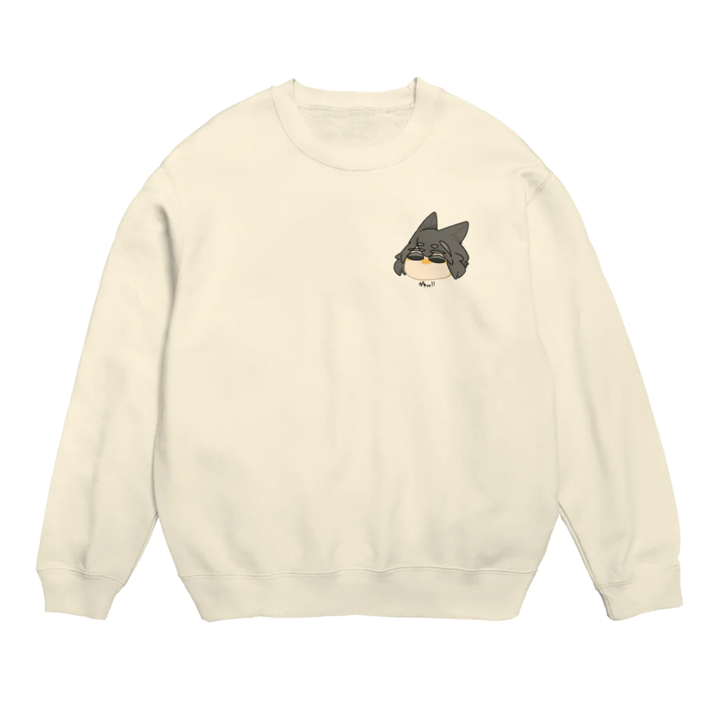 ノアシモフジ@パパの娘(仮)の代理ちゃん Crew Neck Sweatshirt