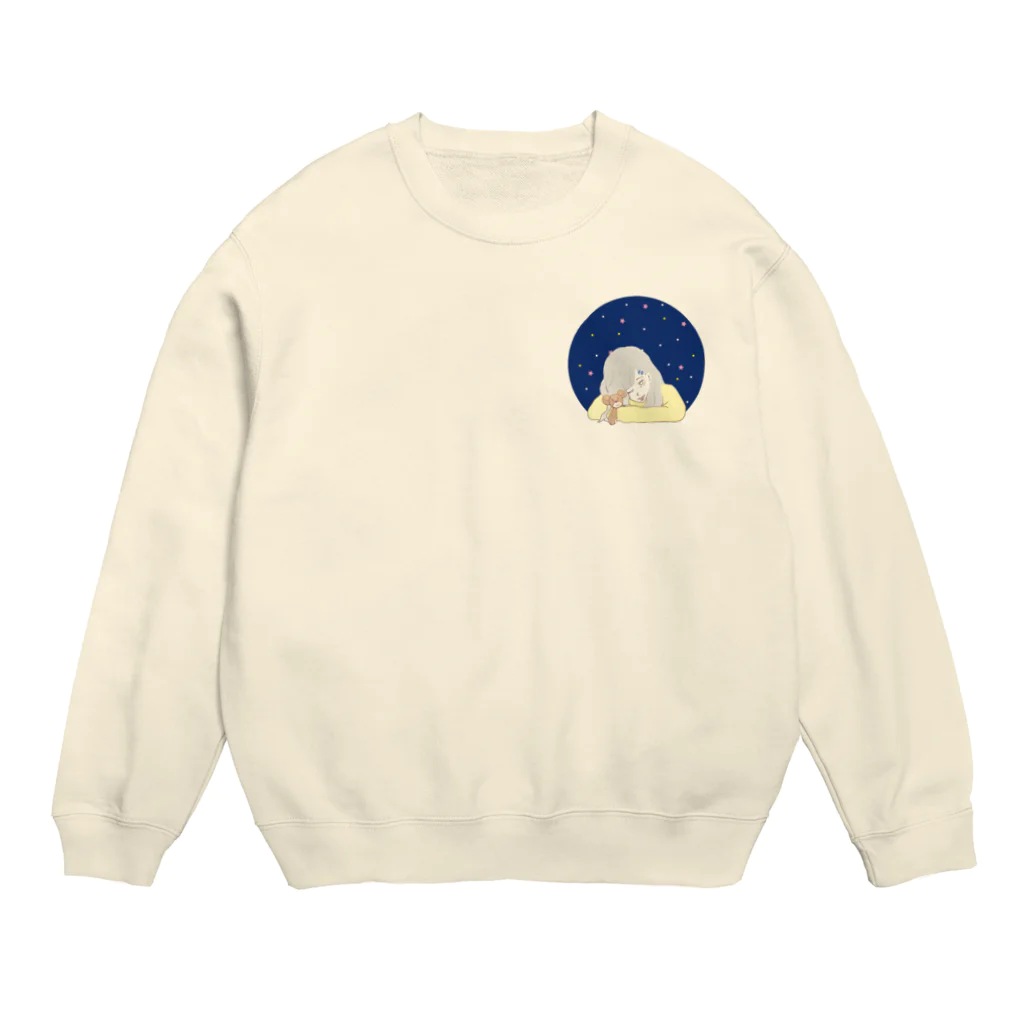 HALKAのおんなのこ01 Crew Neck Sweatshirt