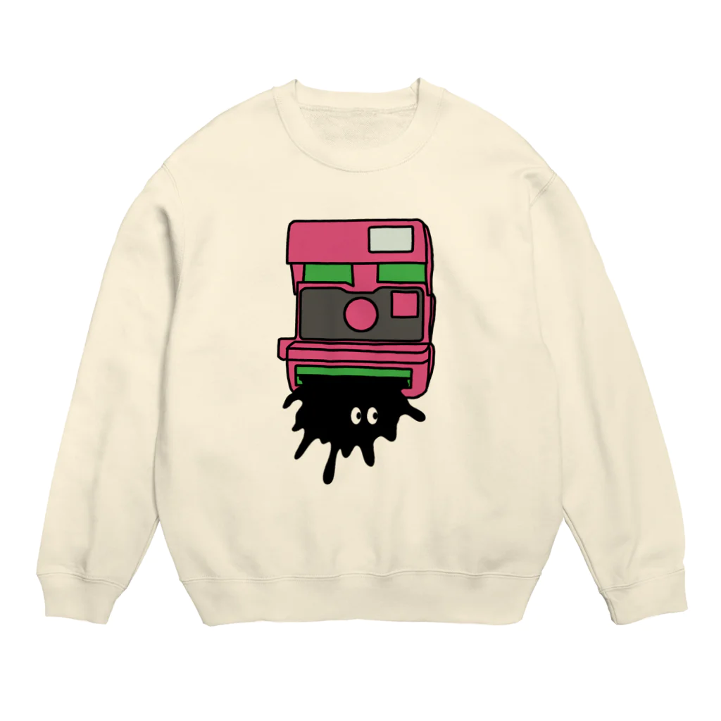 Panic JunkieのBlack Monster #9 Crew Neck Sweatshirt