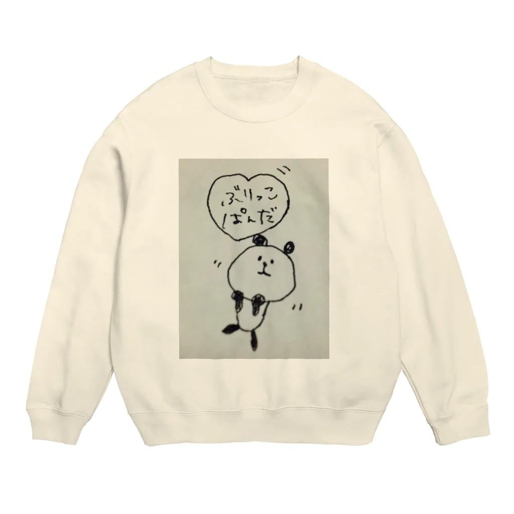 こんそめぱんだのぶりっこぱんだ Crew Neck Sweatshirt