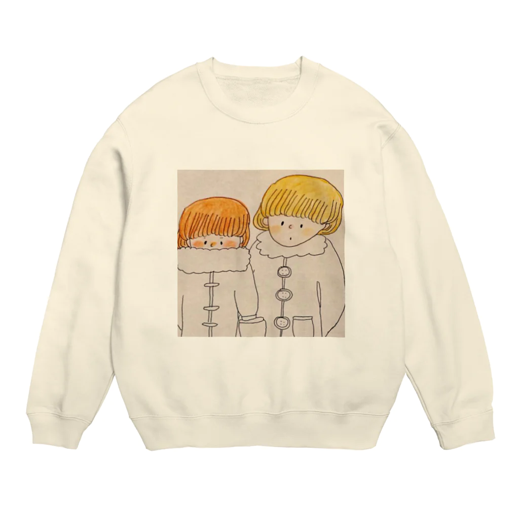 mushpopのポケット Crew Neck Sweatshirt