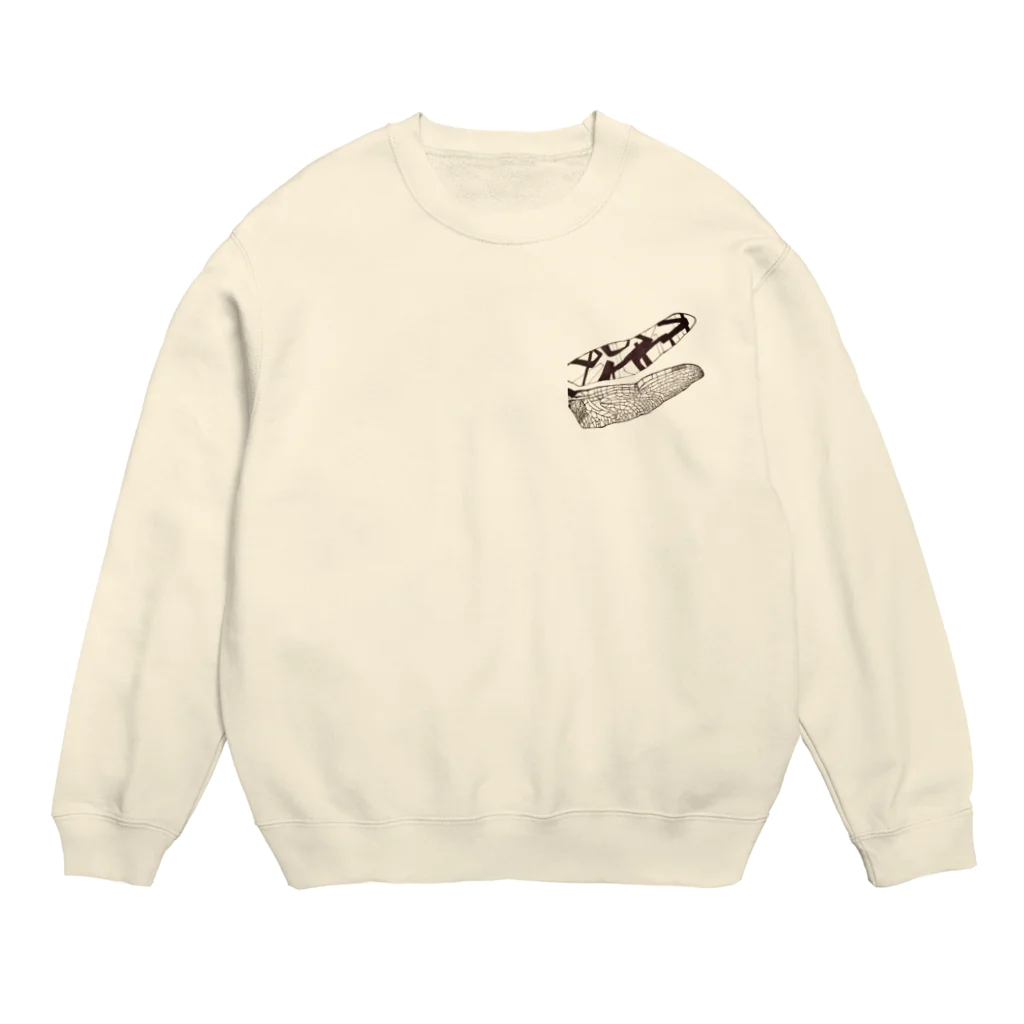 あっQ屋のトンボの羽 Crew Neck Sweatshirt