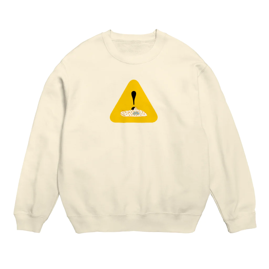 あぐの捕食者・キイボキヌハダウミウシ！（三角） Crew Neck Sweatshirt