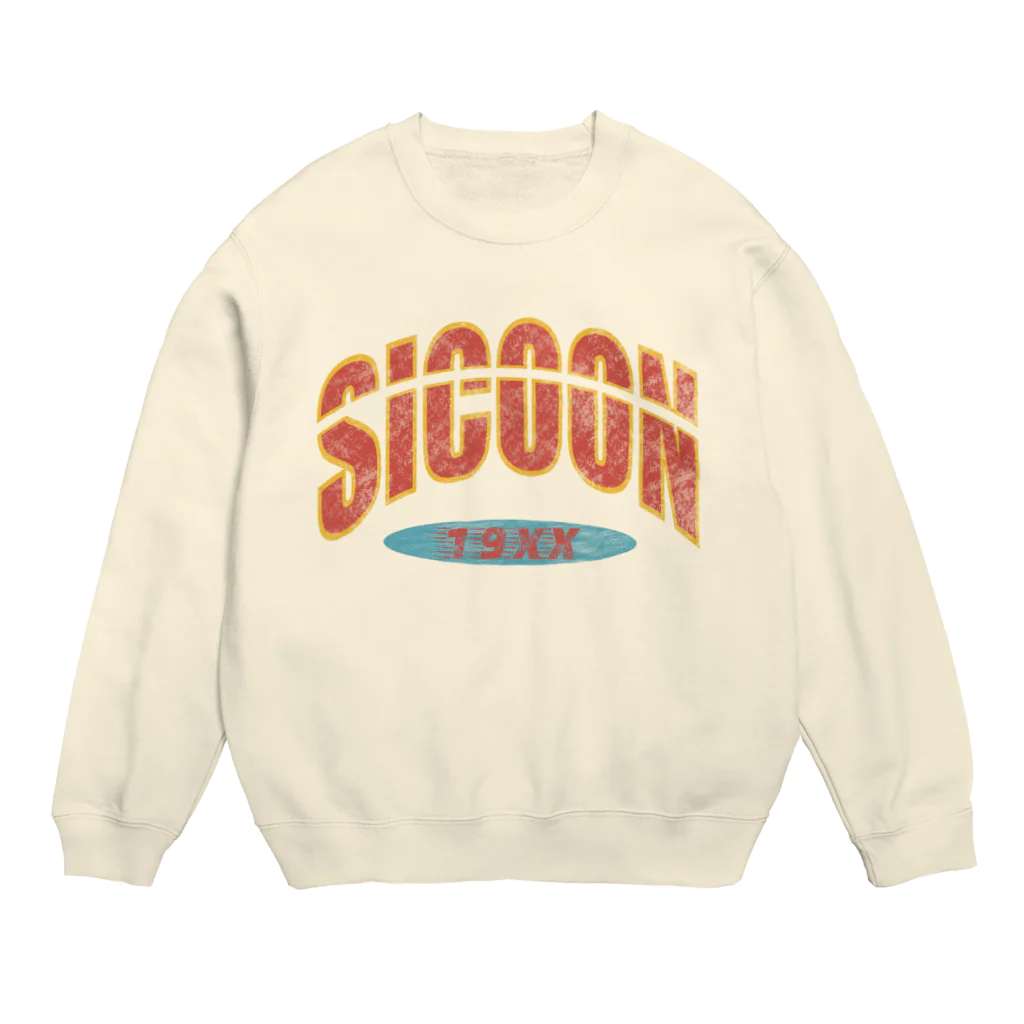 クロスバー直撃 渡邊センスのお店のSICOON スウェット Crew Neck Sweatshirt